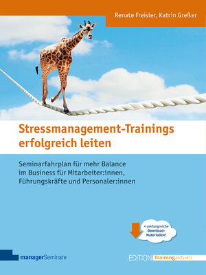 cover image of Stressmanagement-Trainings erfolgreich leiten